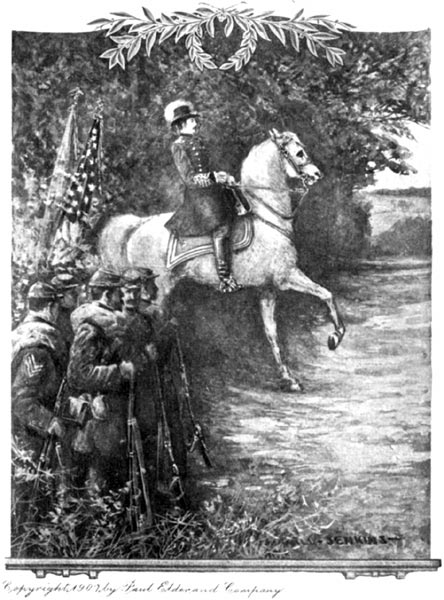 Painting of Soldier on Horse
