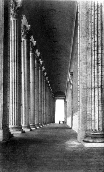 Palace of Transportation - In the Corinthian Colonnade