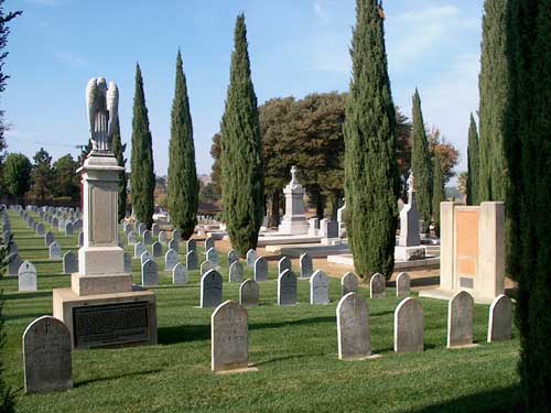 Nun's Section - St. Dominics Cemetery - Benicia - view 3