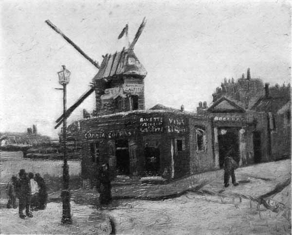 Moulin de La Galette. By Vincent Van Gogh.