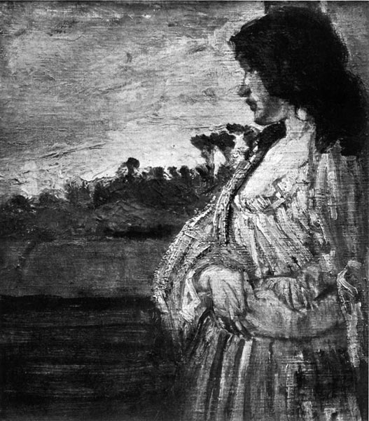 Note Blanche: Study of Jo. By James McNeill Whistler
