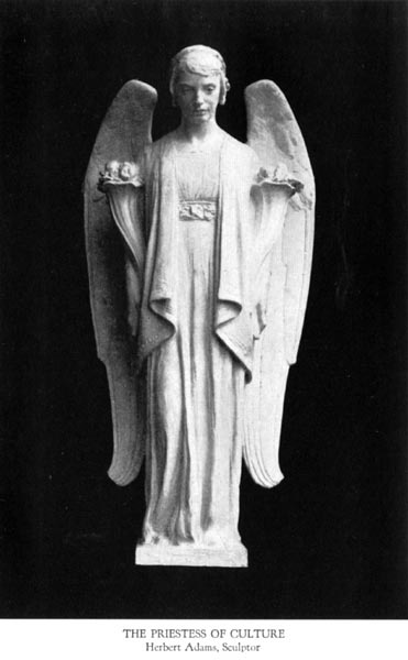 The Priestess of Culture - Herbert Adams, Sculptor