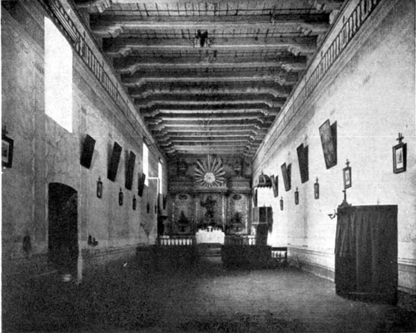 Interior San Miguel Mission