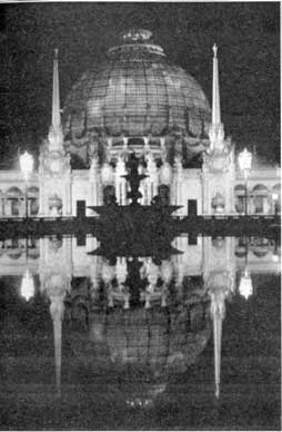Night View of the Palace of Horticulture