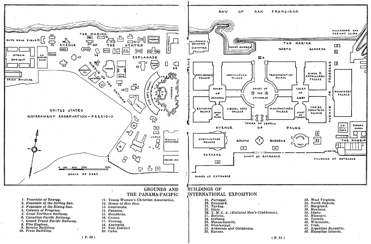Map of Grounds and Buildings