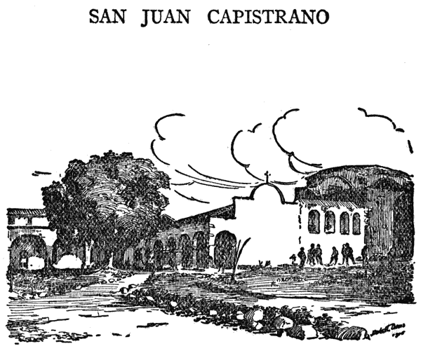 Drawing of San Juan Capistrano